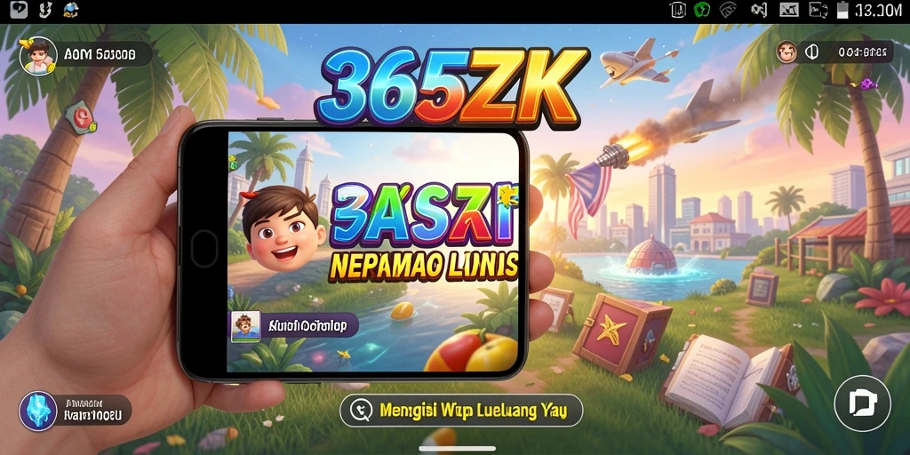 Screenshot gameplay dari 365ZK yang menarik dan menyenangkan.