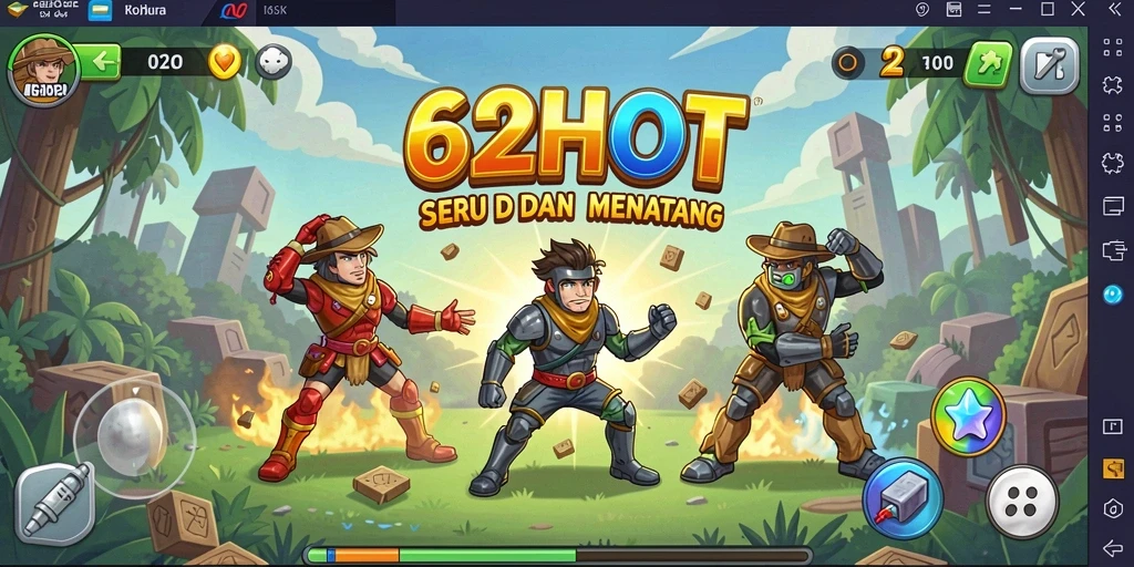 Gameplay seru dengan tingkat tantangan yang mengasyikkan.