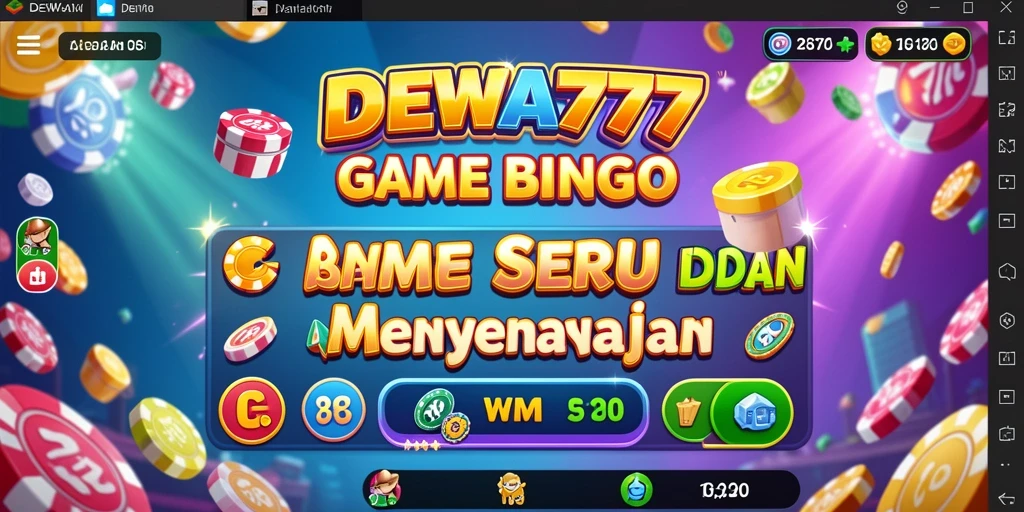 Tampilan screenshot DEWA777 yang menampilkan permainan Bingo yang seru.