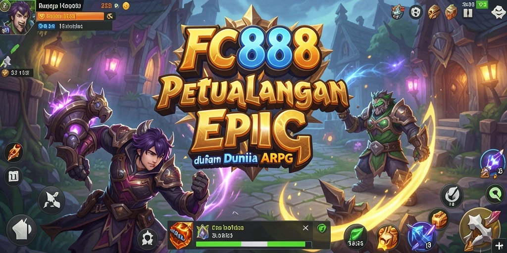 Gameplay FC888 yang penuh aksi dalam dunia ARPG yang menakjubkan.