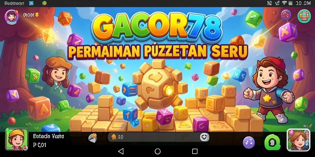 Tampilan gameplay menantang di GACOR78 dengan berbagai teka-teki menarik.