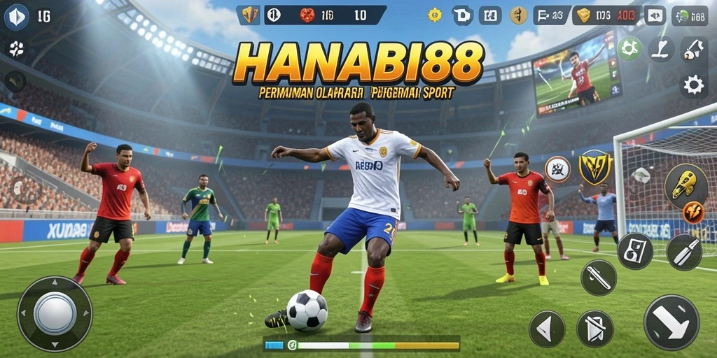 Tampilannya yang menarik saat bermain olahraga di HANABI88.
