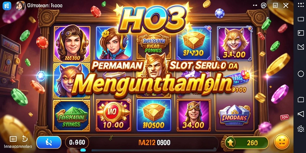 Tampilan permainan Slot HO3 yang memikat dan penuh warna.