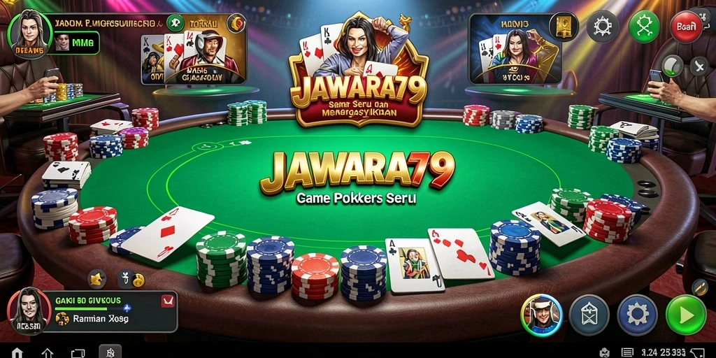 Pengalaman bermain poker yang menarik dan kompetitif di JAWARA79.