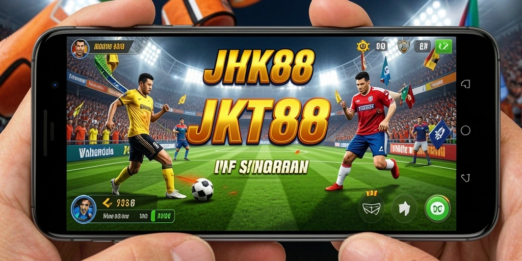 Tampilan antarmuka dan gameplay seru dalam JKT88