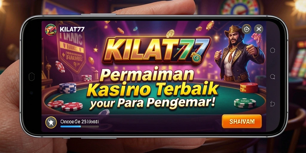 Screenshot KILAT77 menampilkan gameplay seru dalam permainan Kasino.