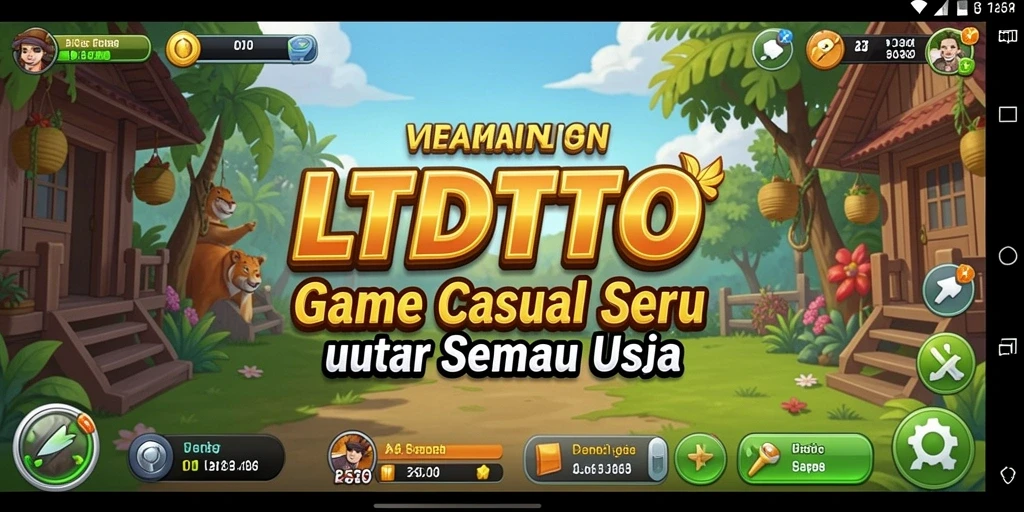 Screenshot gameplay LTDTOTO menampilkan aksi seru dalam game Casual.