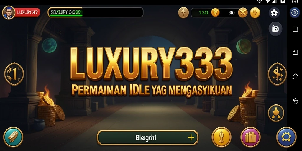 Tampilan gameplay LUXURY333 yang seru dan mengasyikkan.