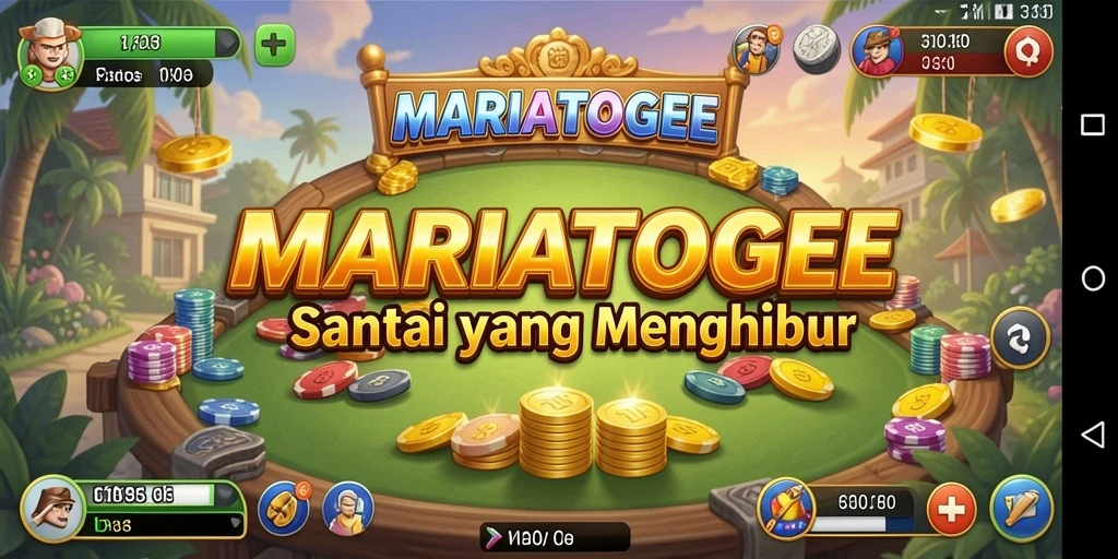 Tampilan gameplay MARIATOGEL yang seru dan menarik.