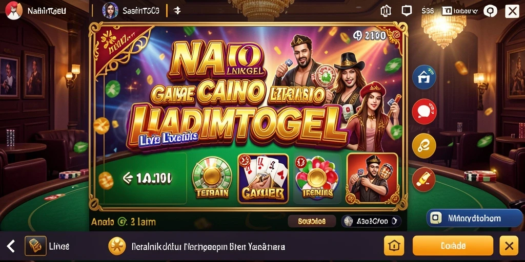 Tampilan gameplay NADIMTOGEL yang memukau dan interaktif.