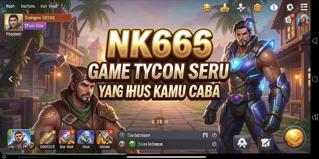 Screenshot menunjukkan gameplay NK666 yang seru dan mendebarkan.