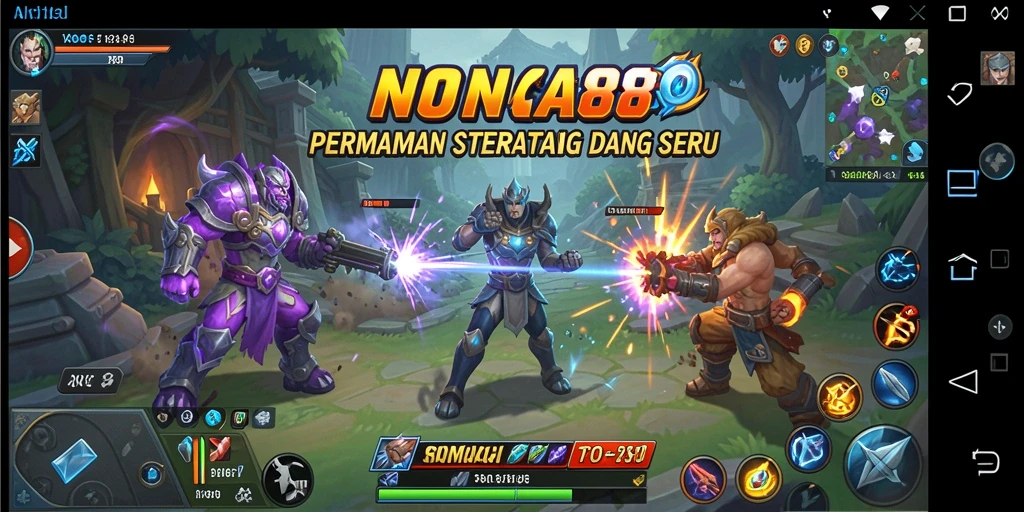 Tampilan gameplay NONA88 yang memukau dan menantang para pemain.