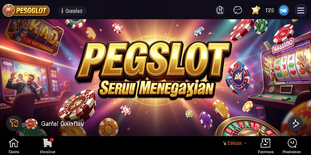 Tampilan permainan slot PESGSLOT yang menarik dan seru.