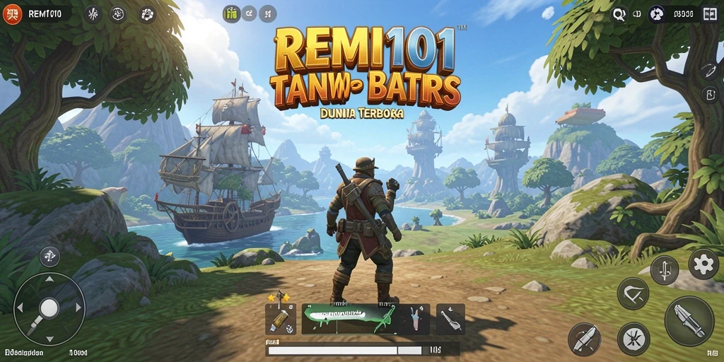 Tampilan gameplay Open World yang menakjubkan dari REMI101.