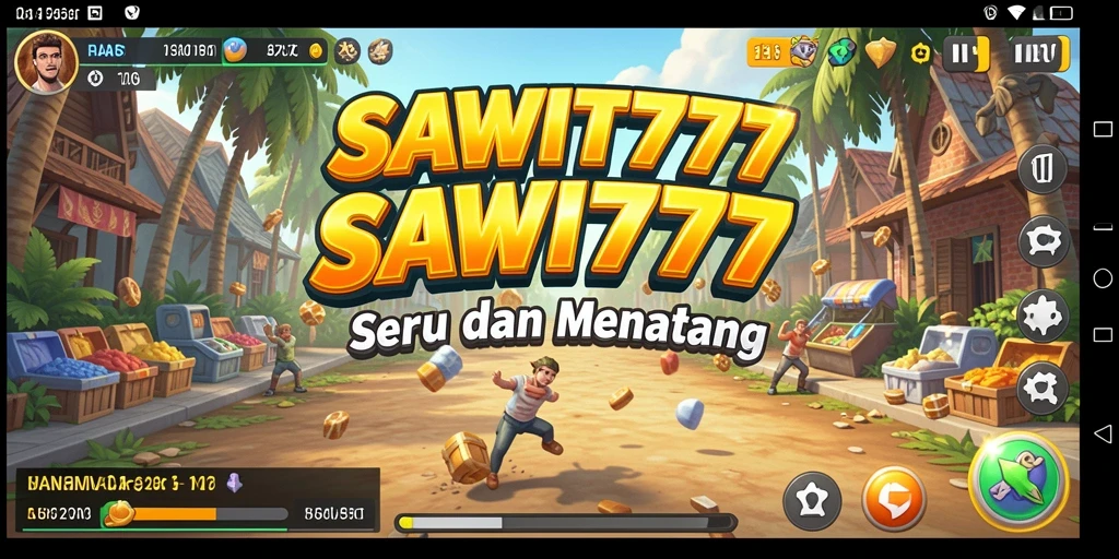 Tampilan menarik gameplay SAWIT777 dengan aksi arcade seru.