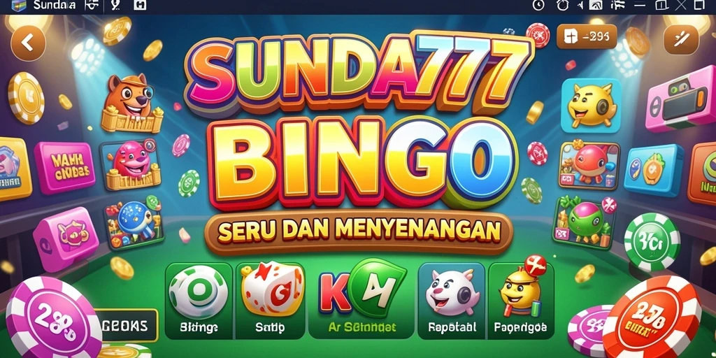 Tampilan seru gameplay Bingo SUNDA777 yang menegangkan.