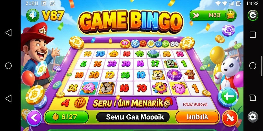 Tampilan menarik dari gameplay V87 yang mendebarkan.