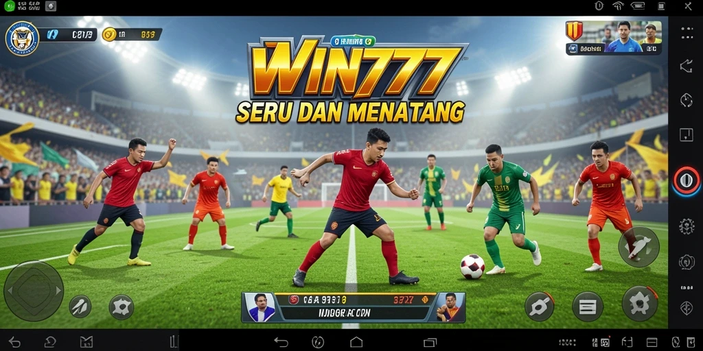 Tampilan gameplay seru di <strong>WIN777</strong> dengan berbagai olahraga menantang.